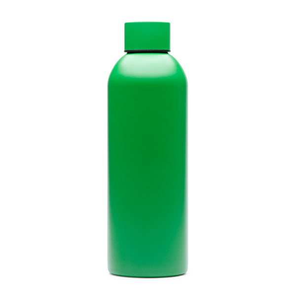 Magun - Bidón de acero inoxidable 304 en acabado sólido con fantástico diseño - Verde Helecho