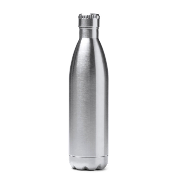 Beluga - Bidón de acero inoxidable 304 con doble pared - Plata