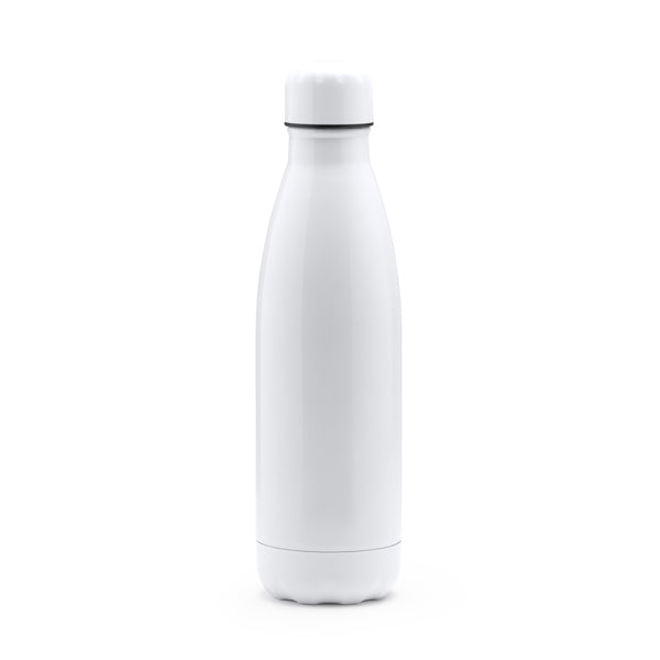Selby - Bidón de acero inoxidable 304 especial para sublimación - Blanco