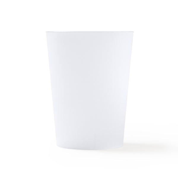 Pontal - Vaso reutilizable realizado en resistente PP flexible - Transparente