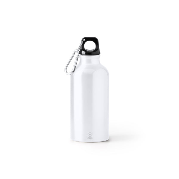 Renko - Bidón de aluminio reciclado con pared simple - Blanco
