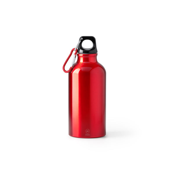 Renko - Bidón de aluminio reciclado con pared simple - Rojo
