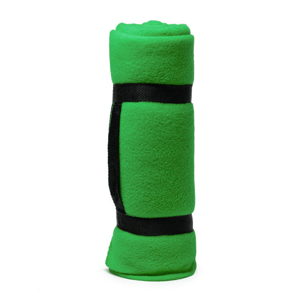 Daneris - Manta de forro polar con tratamiento anti-pilling - Verde Helecho