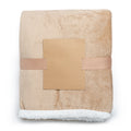 Glory - Manta polar de estilo Sherpa con polar fleece de 380 g/m² - Beige