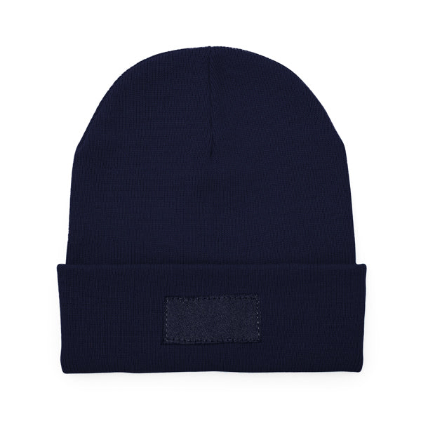 Bulnes - Gorro promocional de punto fabricado acrílico de doble capa - Marino