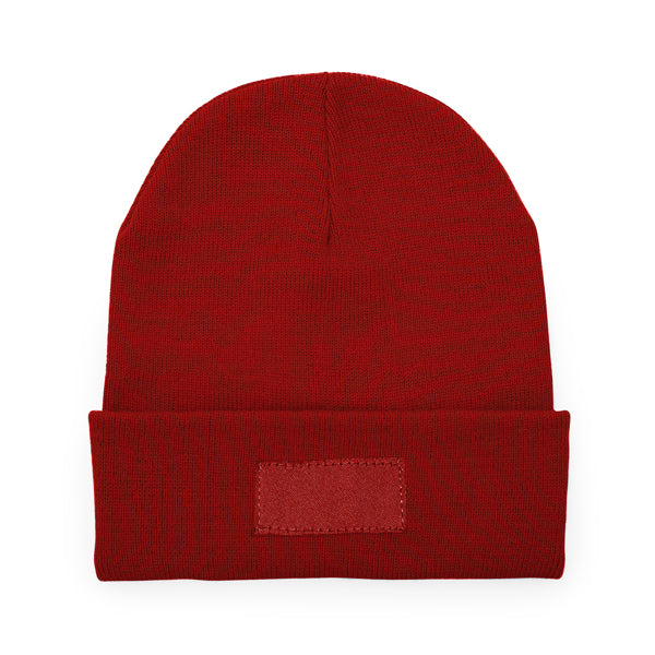 Bulnes - Gorro promocional de punto fabricado acrílico de doble capa - Rojo