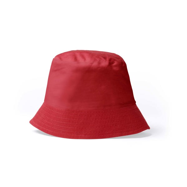 Bobin - Gorro estilo bob 100% algodón - Rojo