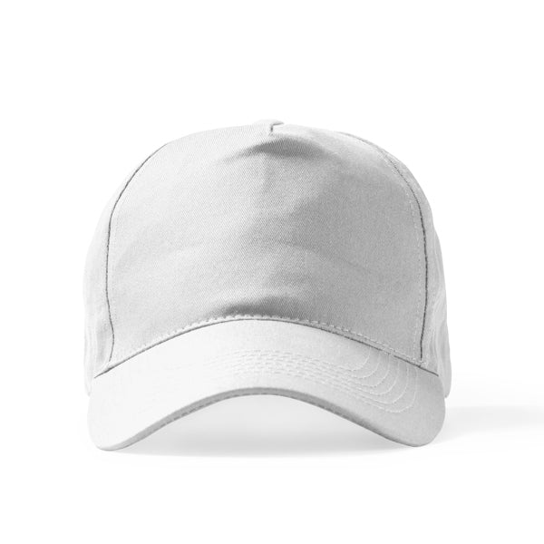 Fides - Gorra de 5 paneles algodón reciclado - Blanco