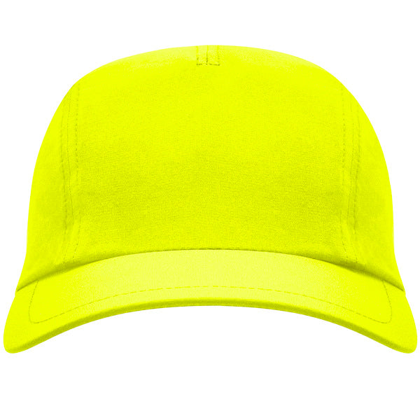 Mercury - Gorra técnica de tres paneles - Amarillo Fluor