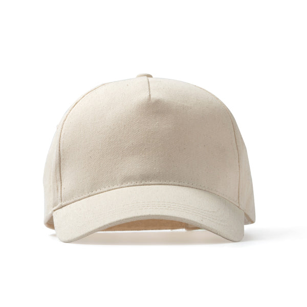 Tarvos - Gorra de 5 paneles 100% algodón orgánico - Crudo