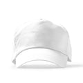 Freya - Gorra de 5 paneles 100% algodón - Blanco