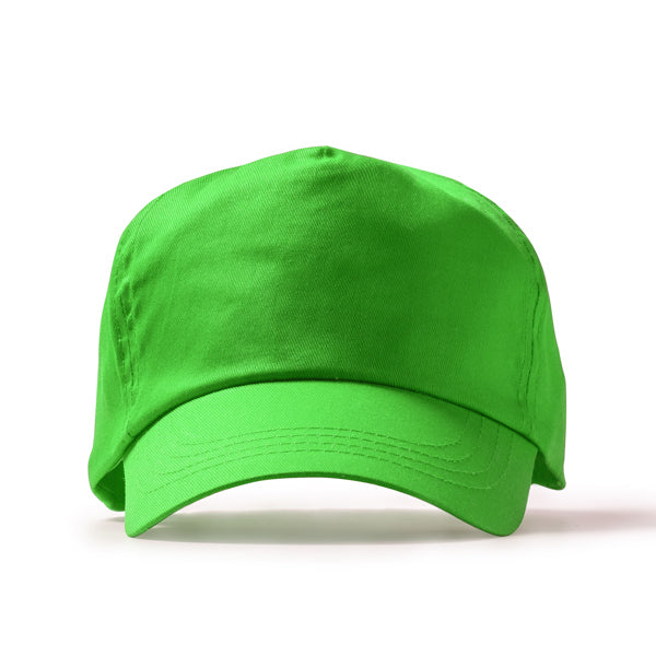 Freya - Gorra de 5 paneles 100% algodón - Verde Helecho