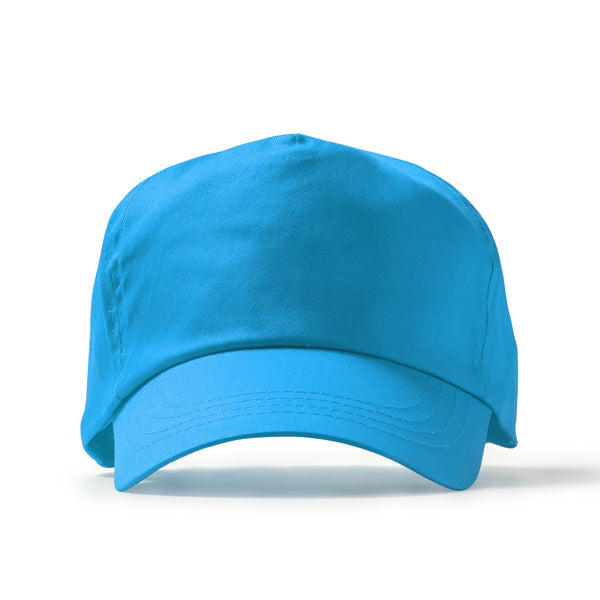 Freya - Gorra de 5 paneles 100% algodón - Royal Claro