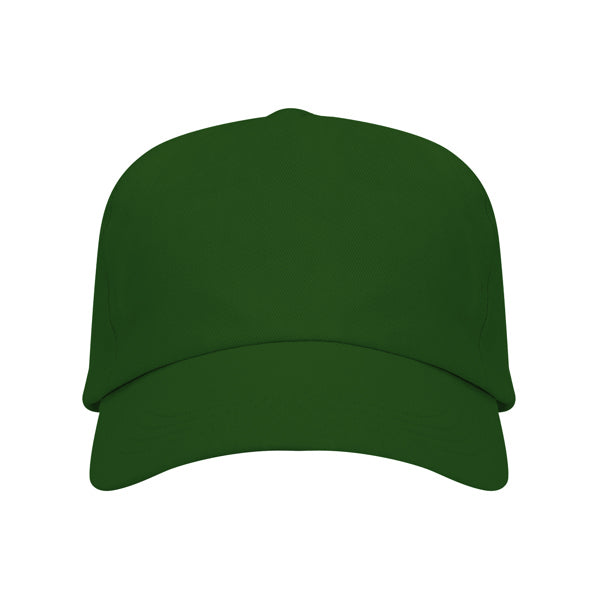 Uranus - Gorra de 5 paneles 100% algodón - Verde Oscuro
