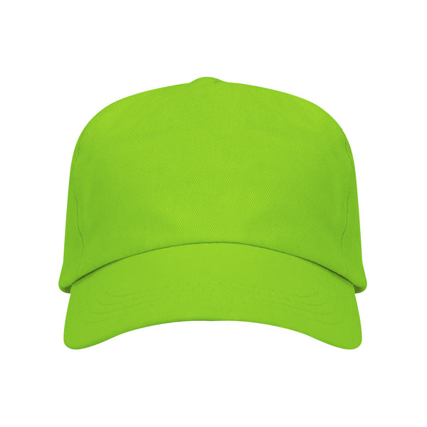 Uranus - Gorra de 5 paneles 100% algodón - Verde Oasis