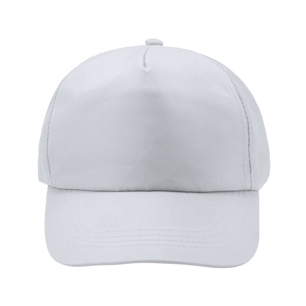 Calisto - Gorra de RPET con 5 paneles - Blanco