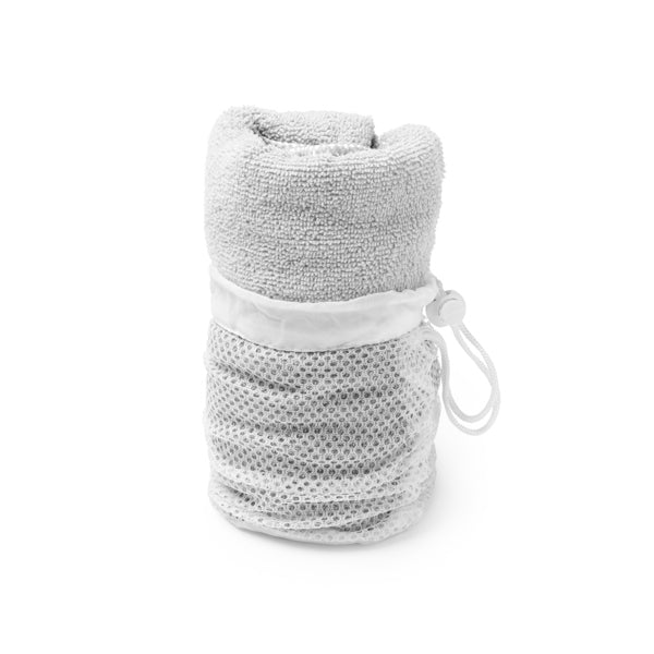 Kelsey - Toalla absorbente realizada en microfibra 185 g/m² - Blanco