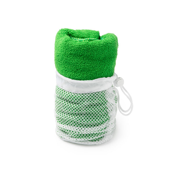 Kelsey - Toalla absorbente realizada en microfibra 185 g/m² - Verde Helecho