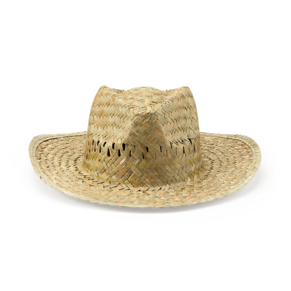 Sun - Sombrero de paja natural con banda confort interior - Verde Kaki