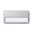 Ganda - Identificador con frontal de aluminio - Plata