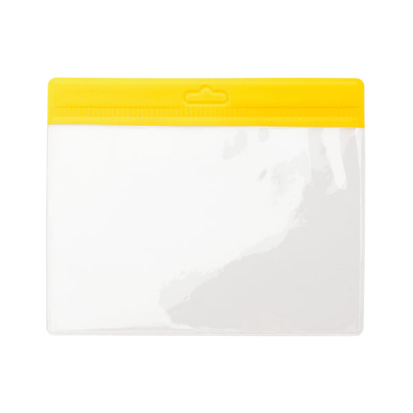 Bash - Identificador transparente con detalle a color - Amarillo