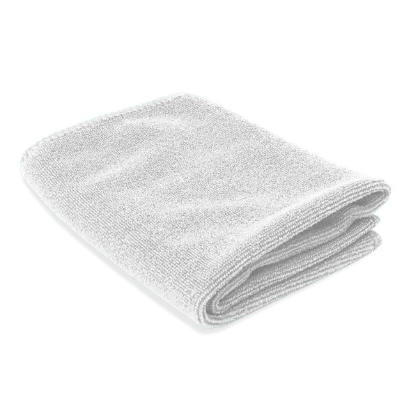 Bay - Toalla de mano realizada en absorbente microfibra de 345 g/m² - Blanco