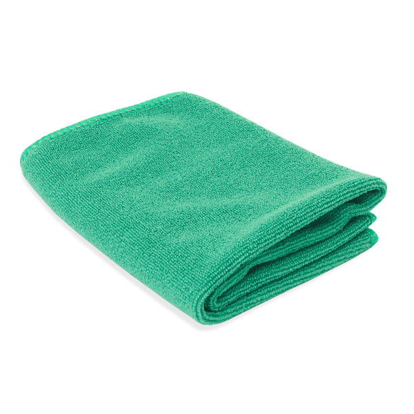 Bay - Toalla de mano realizada en absorbente microfibra de 345 g/m² - Verde Helecho