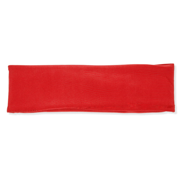 Olympia - Cinta elástica deportiva para la cabeza realizada en suave microfibra - Rojo