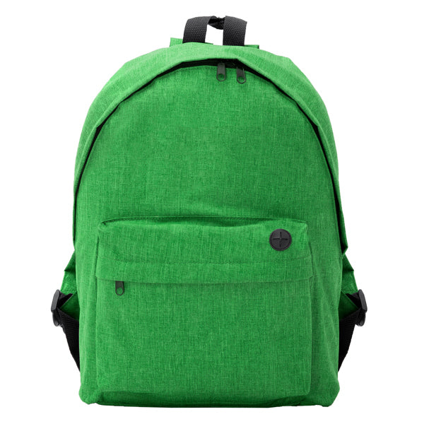 Teros - Mochila clásica de poliéster 300D con acabado jaspeado - Verde Helecho Vigoré