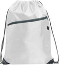 Ninfa - Mochila multiusos con cordones de ajuste a la espalda - Blanco