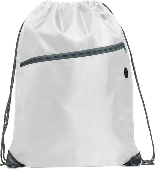 Ninfa - Mochila multiusos con cordones de ajuste a la espalda - Blanco