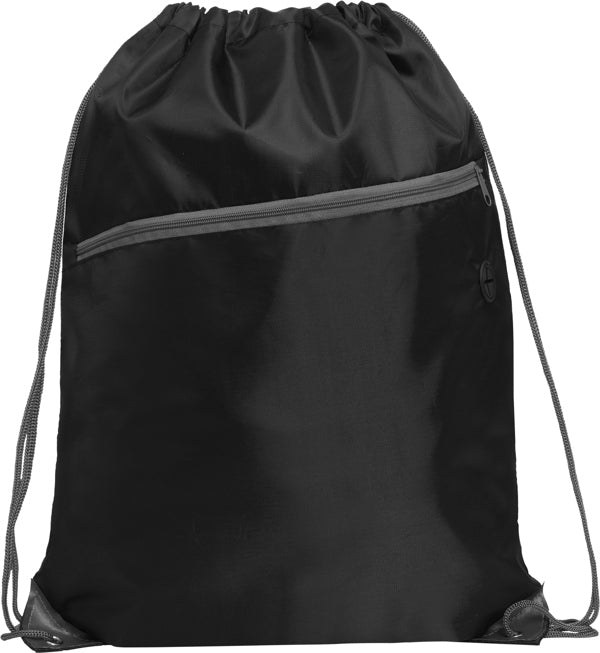 Ninfa - Mochila multiusos con cordones de ajuste a la espalda - Negro