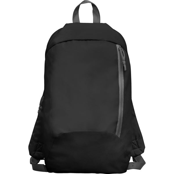 Sison - Mochila pequeña con asas ajustables elaborada en poliéster - Negro