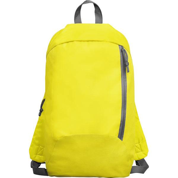 Sison - Mochila pequeña con asas ajustables elaborada en poliéster - Amarillo
