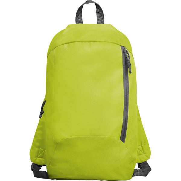 Sison - Mochila pequeña con asas ajustables elaborada en poliéster - Pistacho