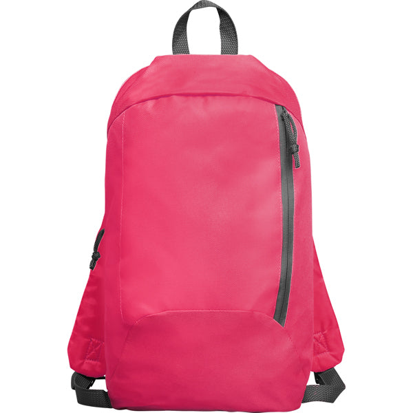 Sison - Mochila pequeña con asas ajustables elaborada en poliéster - Roseton