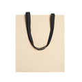 Niza - Bolsa 100% de algodón 105 g/m² - Negro