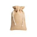Parma - Bolsa estilo saco de yute natural - Crudo