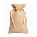Flay - Bolsa estilo saco de yute natural - Crudo