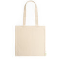 Greta - Bolsa 100% algodón orgánico de 300 g/m² con prácticas asas largas de 70cm - Crudo