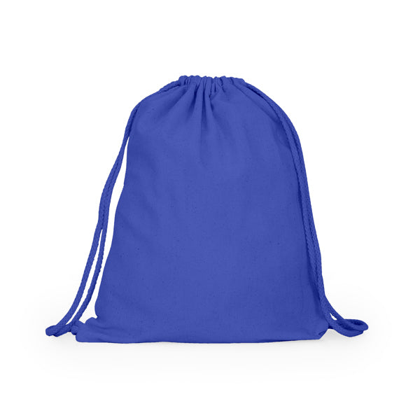 Adare - Mochila 100% de algodón de 105 g/m² con cordones a juego - Royal