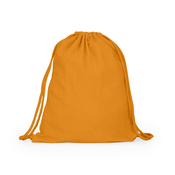 Adare - Mochila 100% de algodón de 105 g/m² con cordones a juego - Naranja