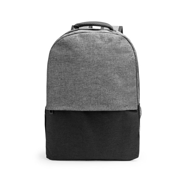 Sidney - Mochila realizada en poliéster reciclado RPET 600D con diseño vigoré - Gris Vigore