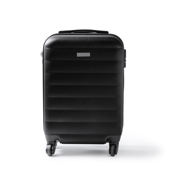 Volano - Trolley rígido elaborado en resistente ABS - Negro