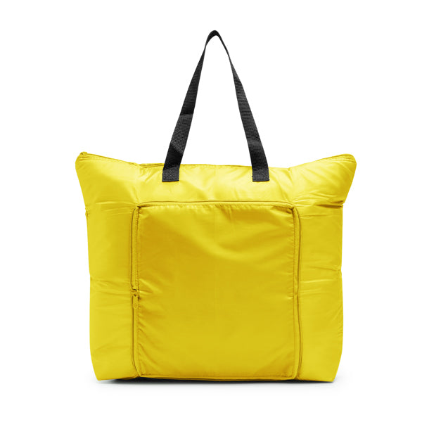 Lubin - Bolsa nevera plegable de poliéster 190T - Amarillo