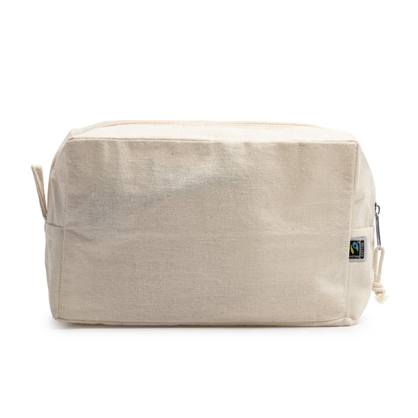 Naro - Neceser multiusos 100% algodón Fairtrade de 180 g/m² - Crudo