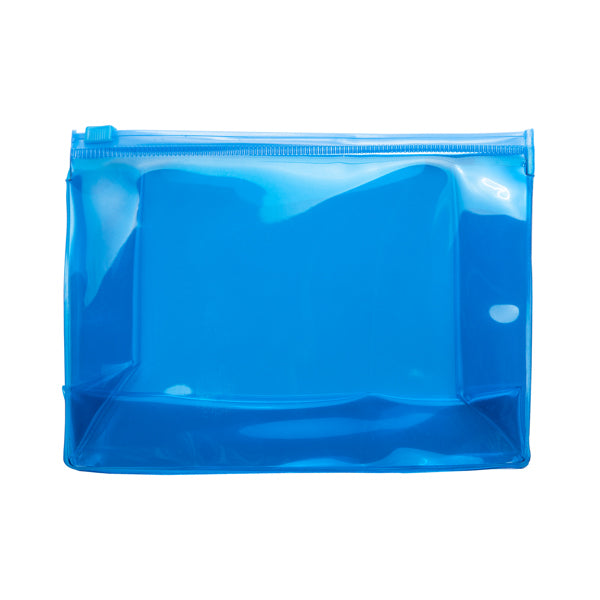 Caribu - Neceser de PVC transparente con cierre hermético - Royal