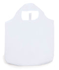 Toco - Bolsa de la compra plegable en suave poliéster 190T en acabado cosido - Blanco
