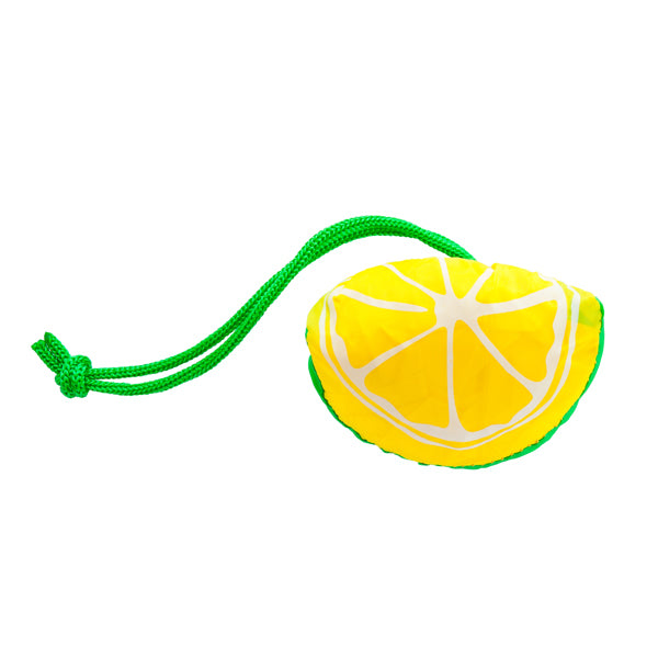 Focha - Bolsa de la compra elaborada en suave poliéster 190T - Limon