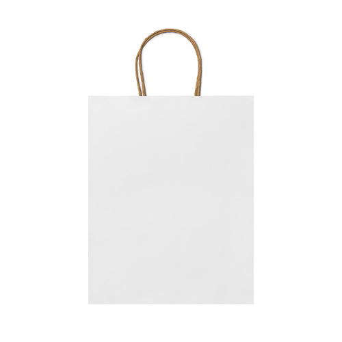 Arce - Bolsa de papel en acabado natural 110 g/m² - Blanco